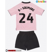 Otroške Nogometnih dresov Leicester City Boubakary Soumare #24 Tretji 2025-26 Kratki rokavi (+ hlače)